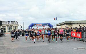 CHAMPIONNATS DE FRANCE DE MARATHON. DEAUVILLE.