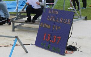 LINA LELARGE 1ère AU BILAN FRANÇAIS ET MEILLEURE PERFORMANCE FRANÇAISE