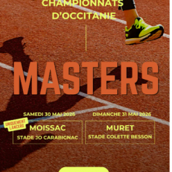 CHAMPIONNATS D'OCCITANIE MASTERS MURET.