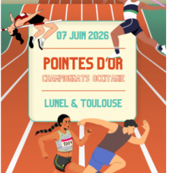 CHAMPIONNATS OCCITANIE POINTES D'OR. LUNEL